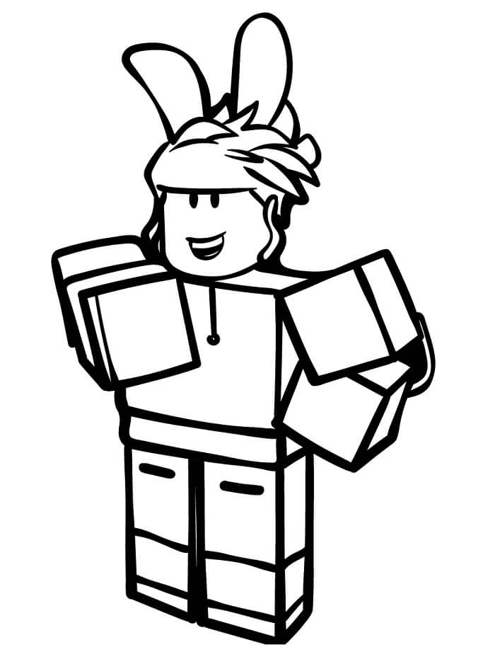 Roblox Molto Semplice da colorare