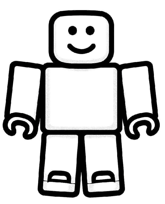 Roblox Stampabile Gratuito da colorare