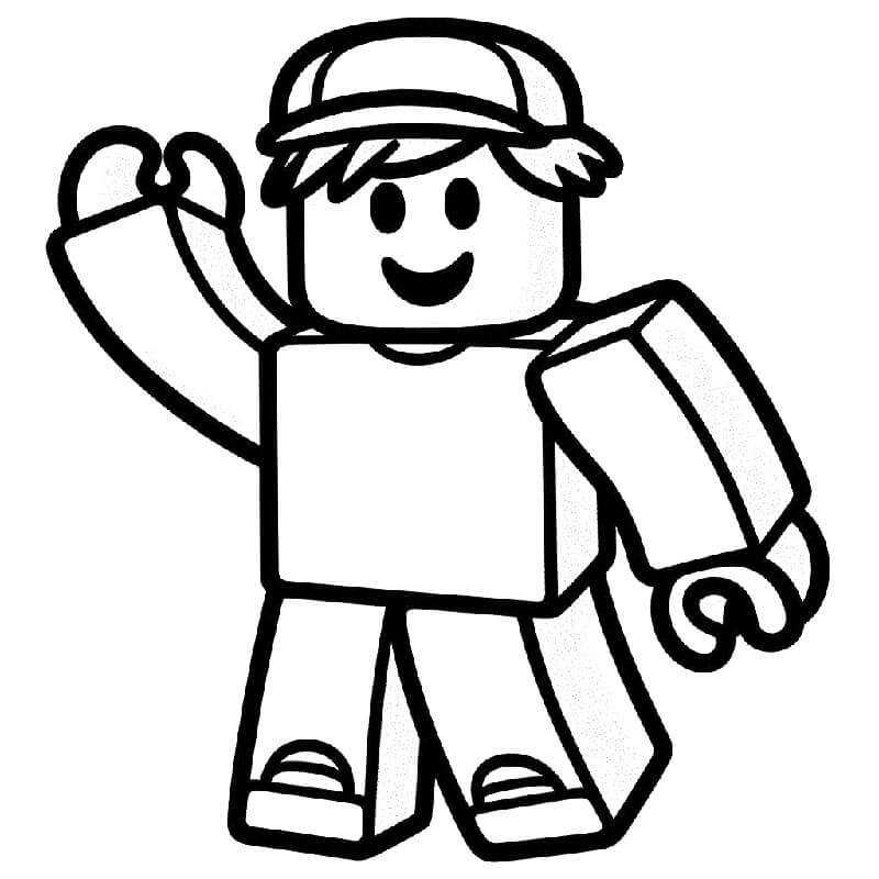 Roblox a Costo Zero da colorare