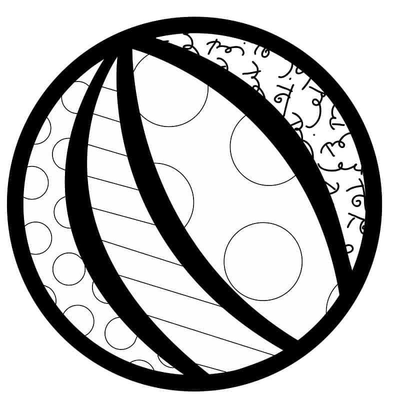 Romero Britto per Gratis da colorare