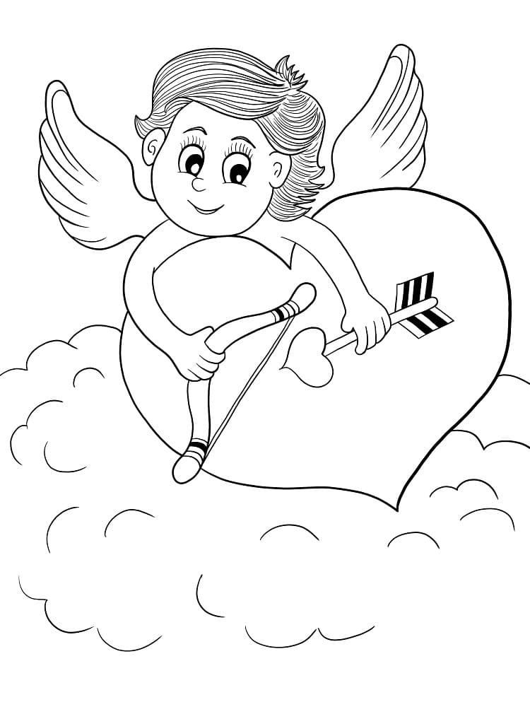 San Valentino 2 da colorare