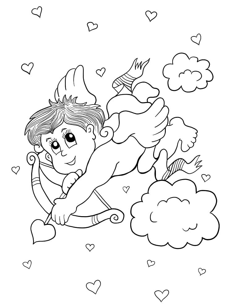 San Valentino 3 da colorare