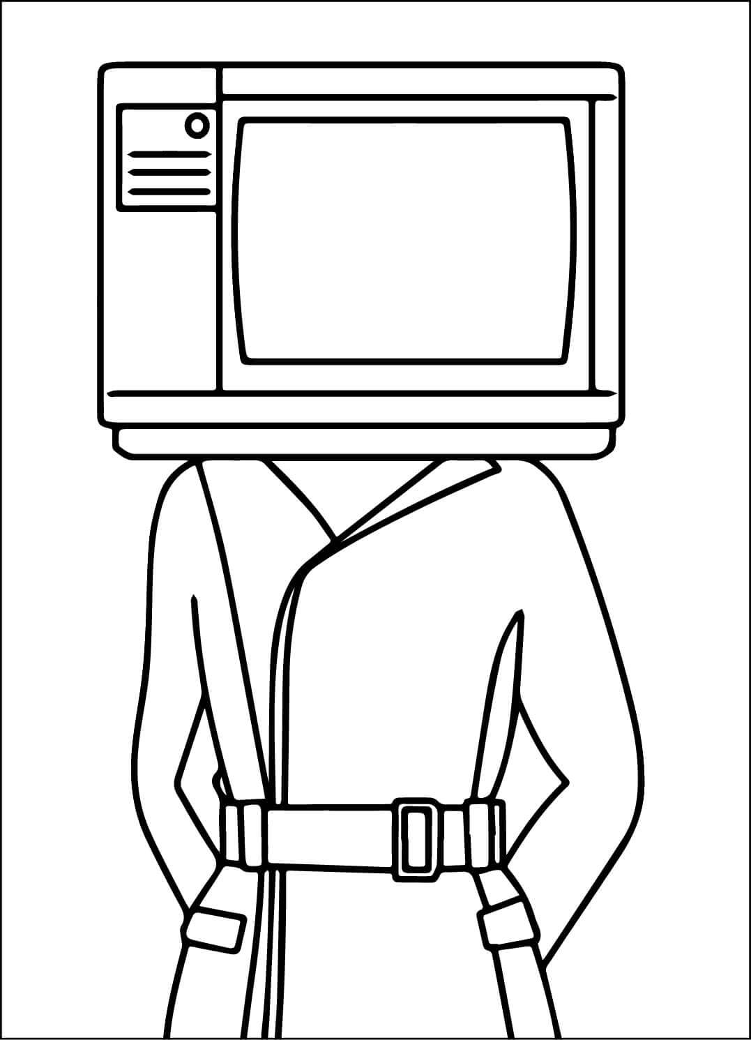 Skibidi Toilet (14) da colorare