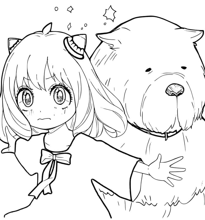 Spy x Family a Costo Zero da colorare