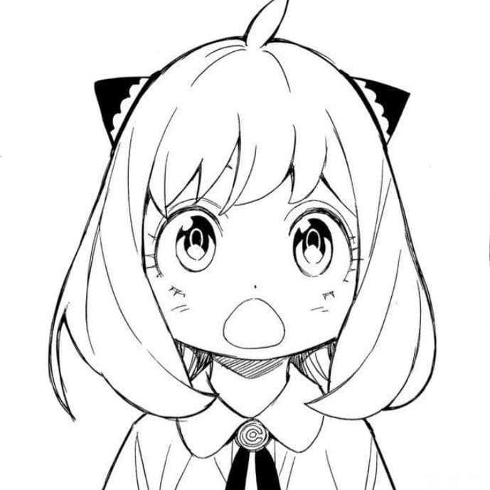 Spy x Family per Bambini da colorare