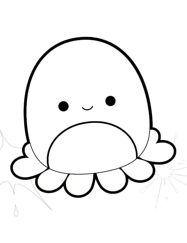 Squishmallows 5 da colorare