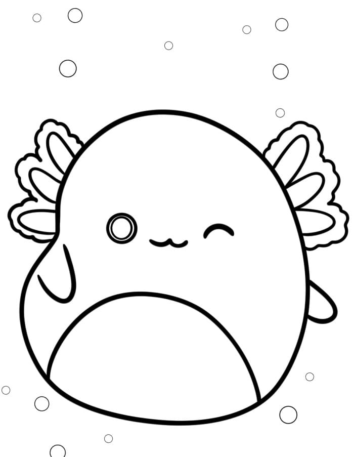 Squishmallows adorabili da colorare