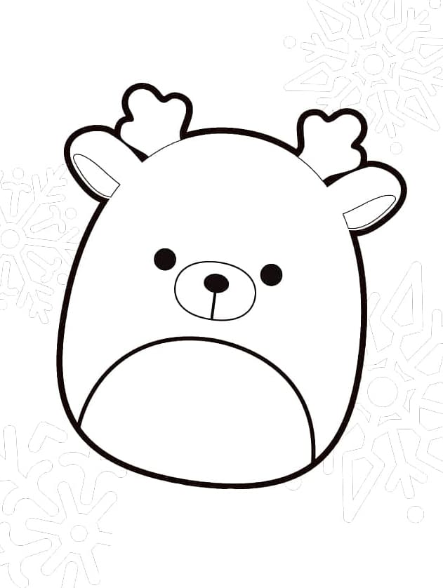 Squishmallows facili da colorare