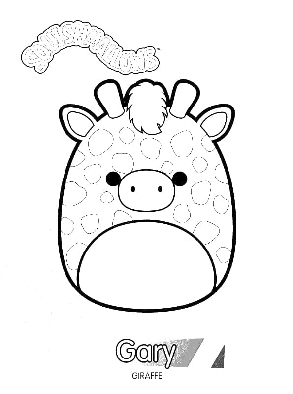 Squishmallows gratis da colorare