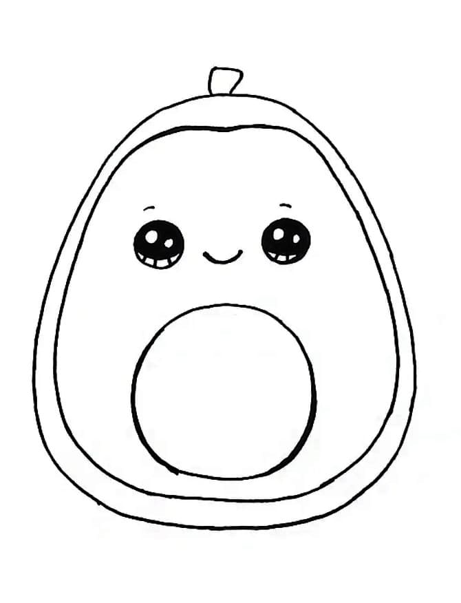 Squishmallows per bambini di 5 anni da colorare