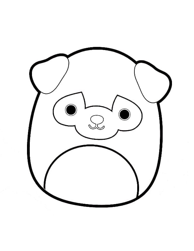 Squishmallows semplici da colorare