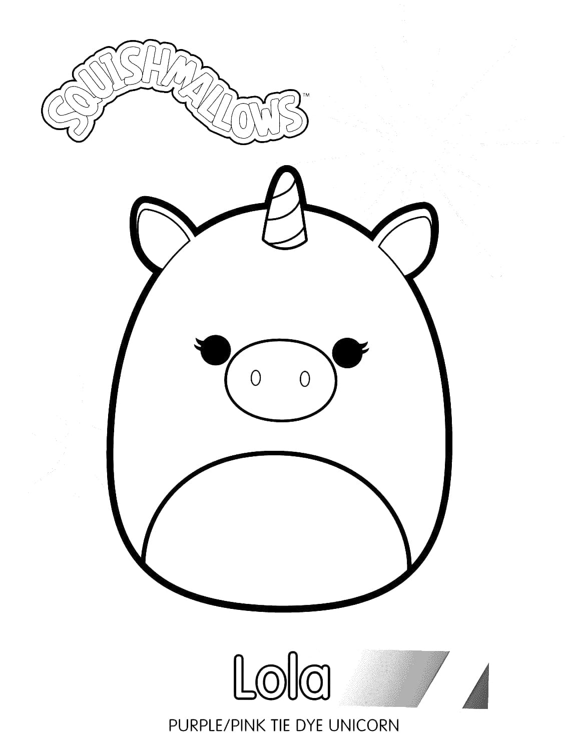 Squishmallows stampabili da colorare