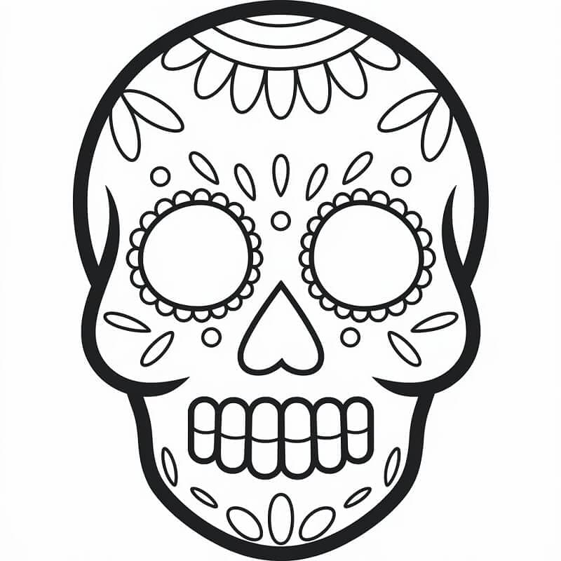 Calaveras da colorare