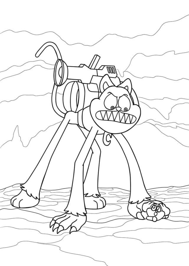 Stampa Catnap da colorare