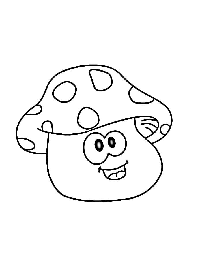 Stampa Fungo da colorare