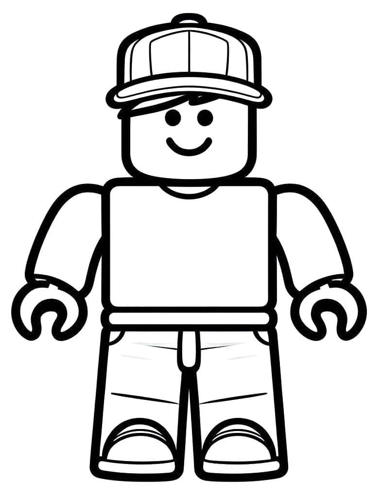 Stampa Roblox da colorare