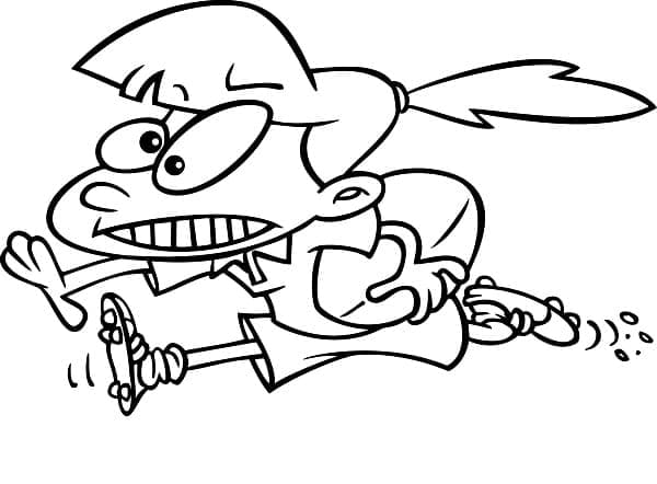 Stampa Rugby da colorare