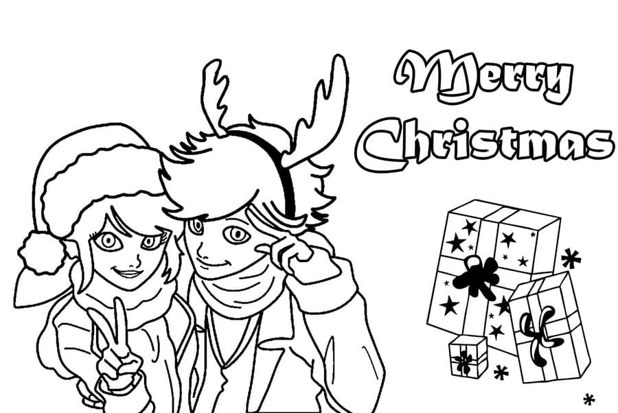 Stampabile Gratuito Natale da colorare