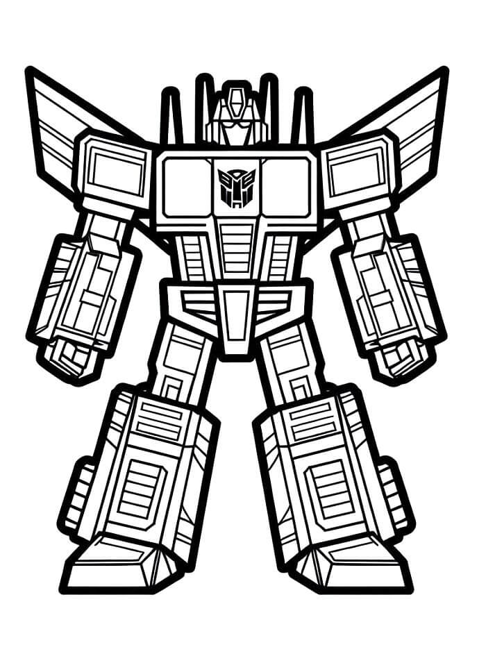 Stampabile Gratuito Transformers da colorare