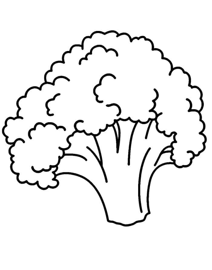 Stampabile Libera Verdura da colorare