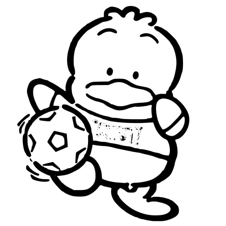 Stampabile Libero Calcio da colorare