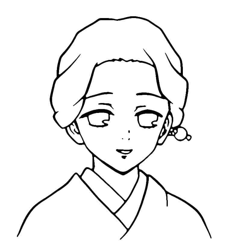 Stampabile Libero Demon Slayer da colorare