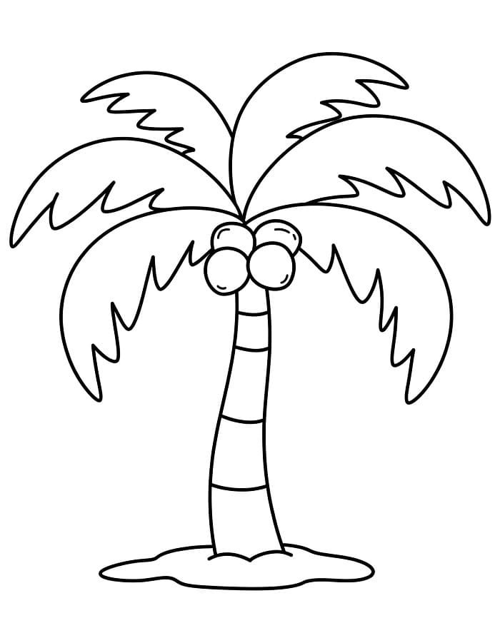 Palme da colorare