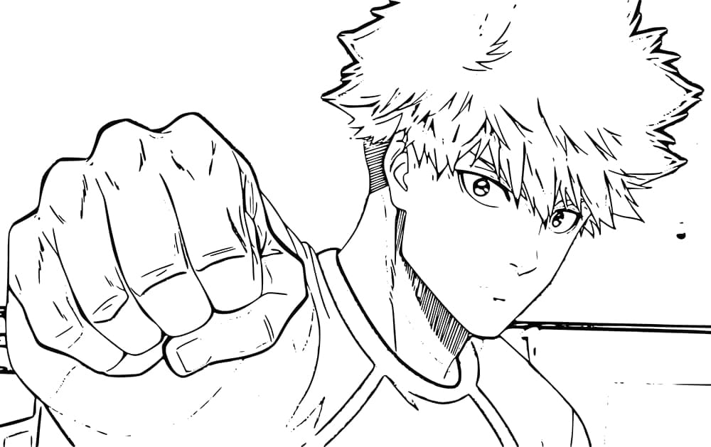 Stampabile Senza Costo Blue Lock da colorare