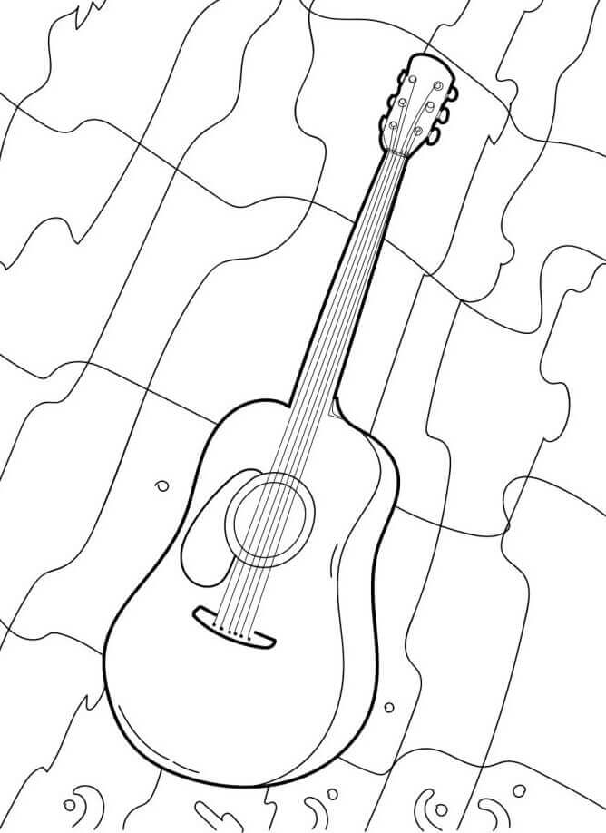 Strumenti Musicali (21) da colorare