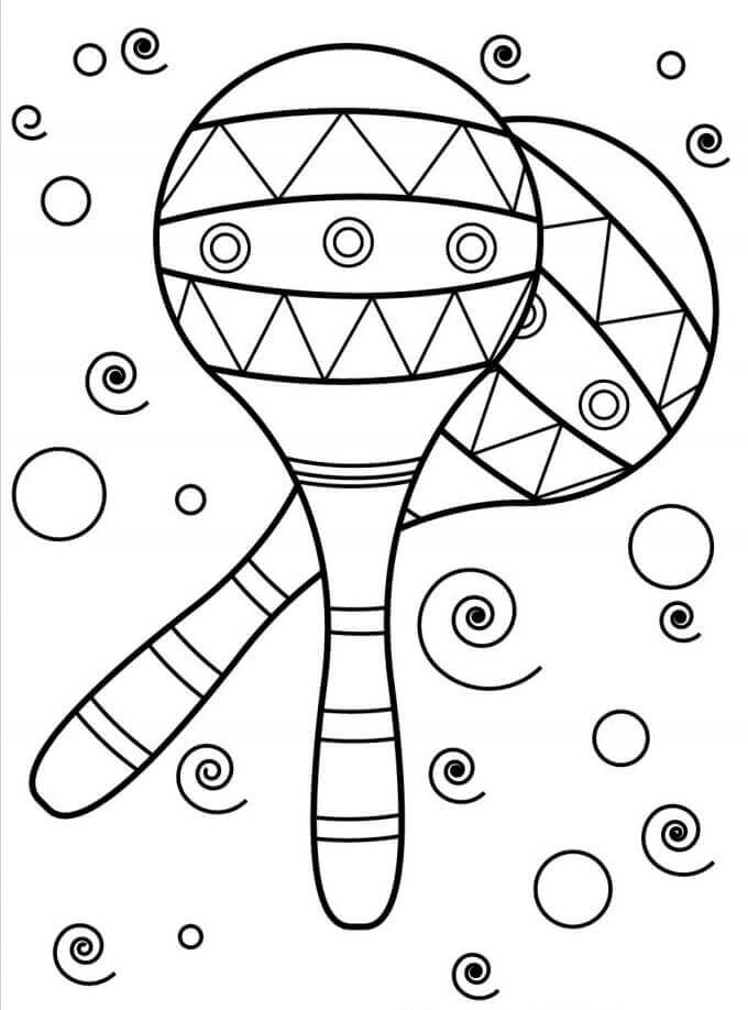 Strumenti Musicali (22) da colorare