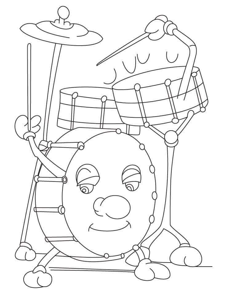 Strumenti Musicali (34) da colorare