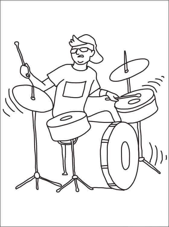 Strumenti Musicali (35) da colorare