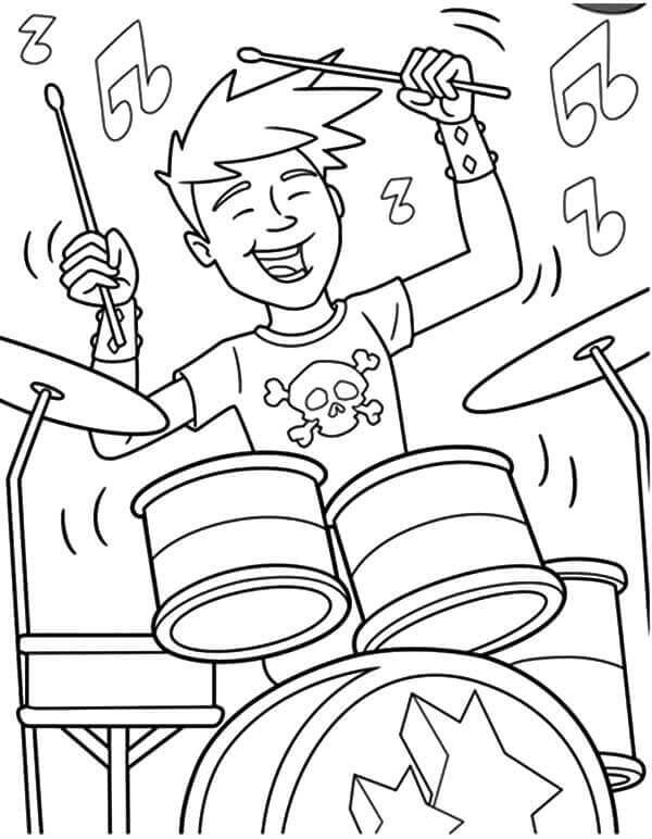 Strumenti Musicali (39) da colorare