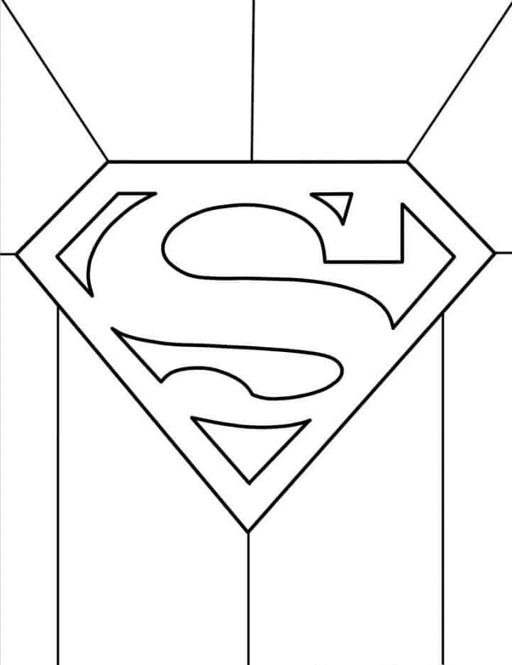Superman Gratuito per Bambini da colorare