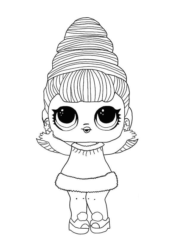 Supreme Queen di LOL Surprise da colorare