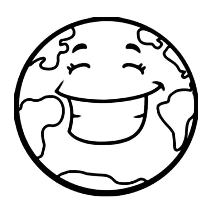 Terra Facile da colorare