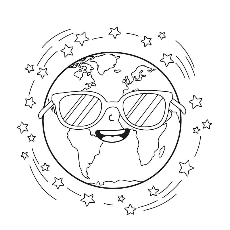 Terra Stampabile Libera da colorare