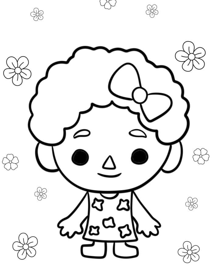 Toca Boca Adorabile da colorare