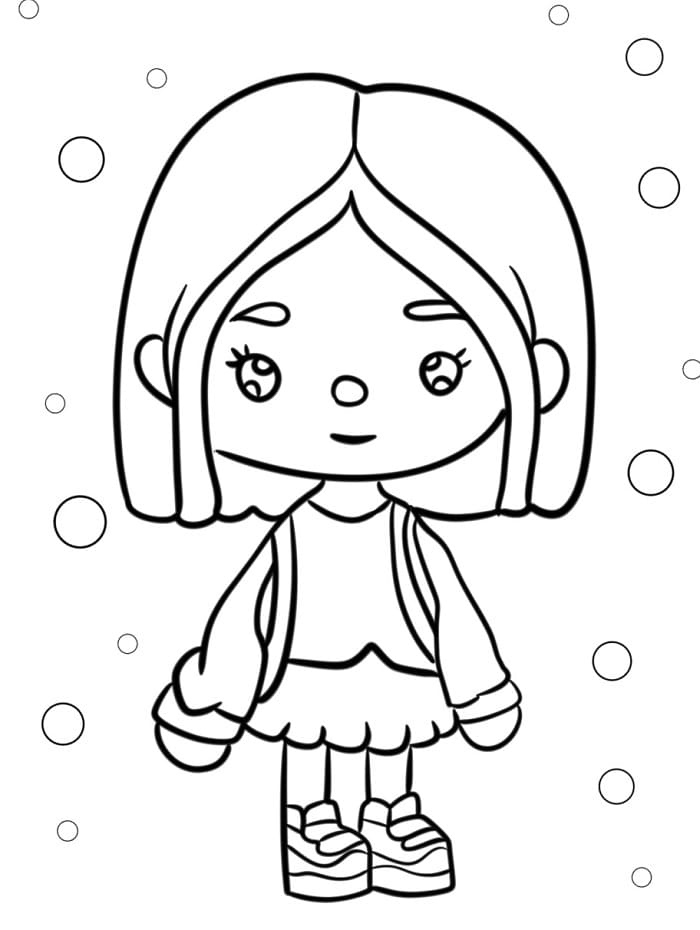 Toca Boca Gratuito da colorare