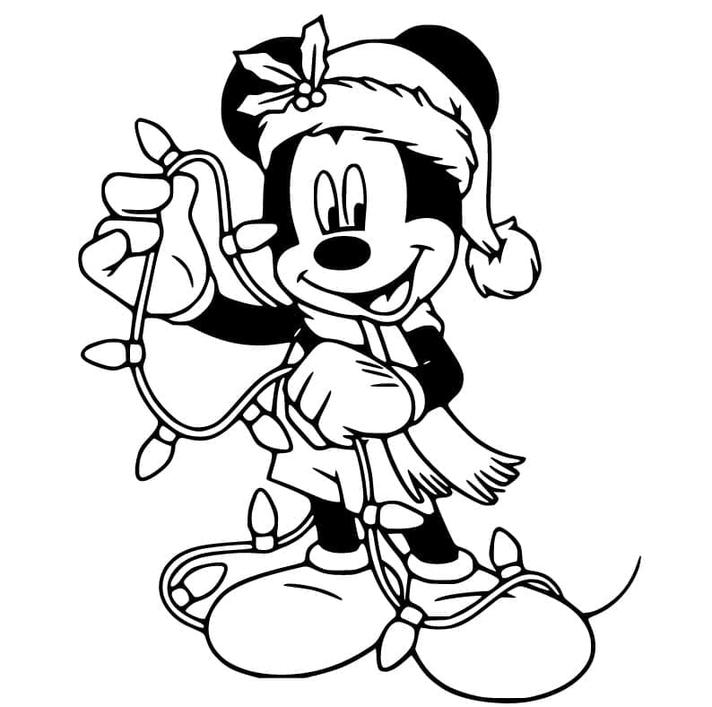 Topolino Stupefacente da colorare