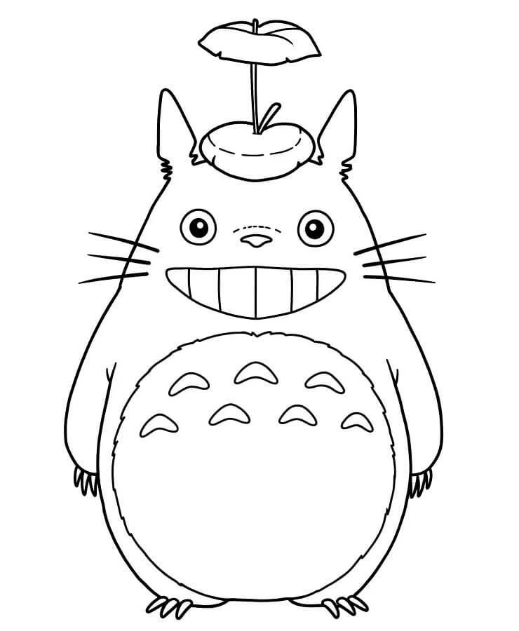 Totoro da colorare