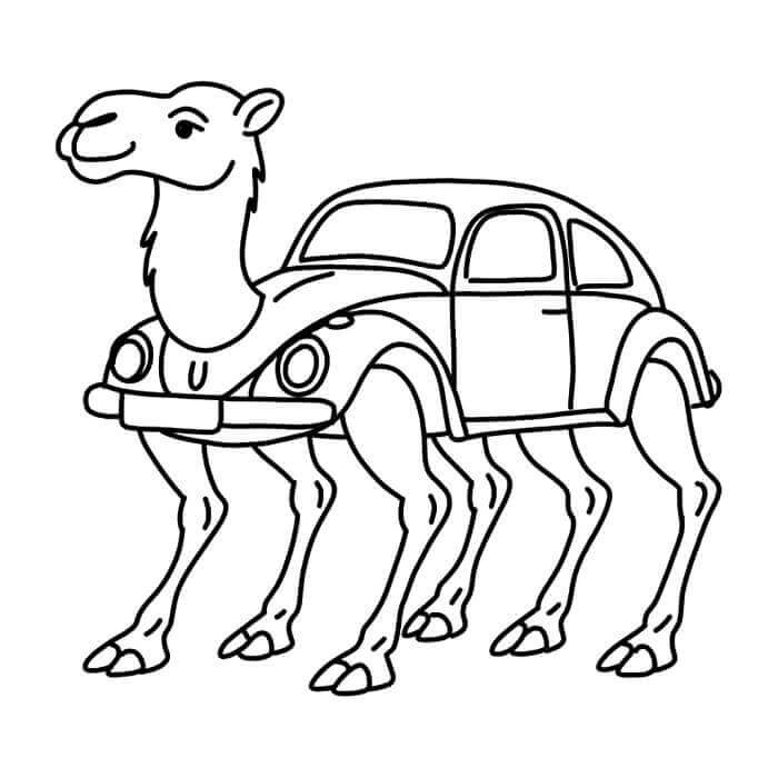 Tracotucotulu Delapeladustuz Italian Brainrot da colorare