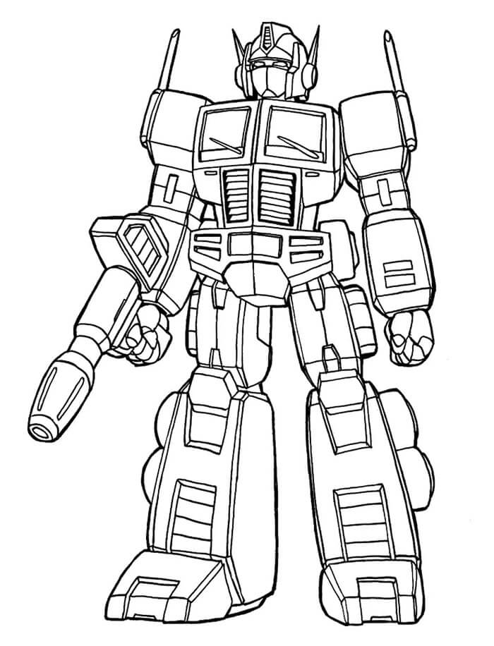 Transformers (2) da colorare