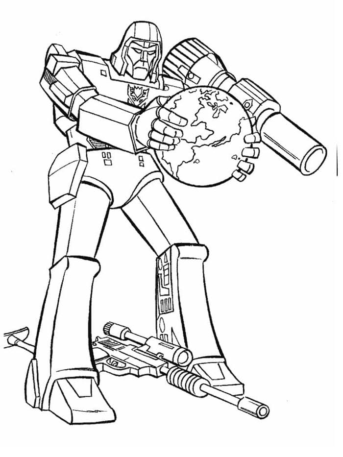 Transformers Robot da colorare