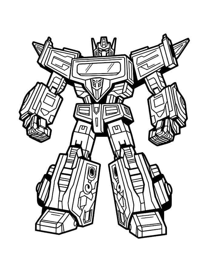 Transformers per Bambini di 6 Anni da colorare