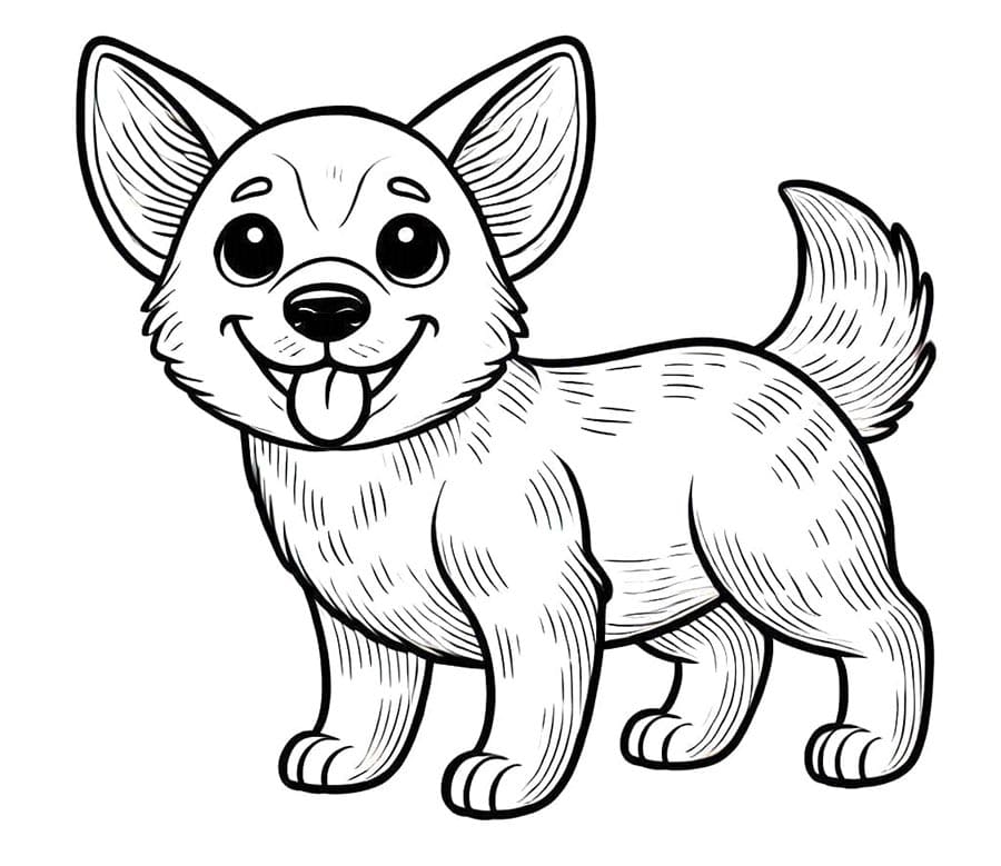 Uccellino Carino da colorare