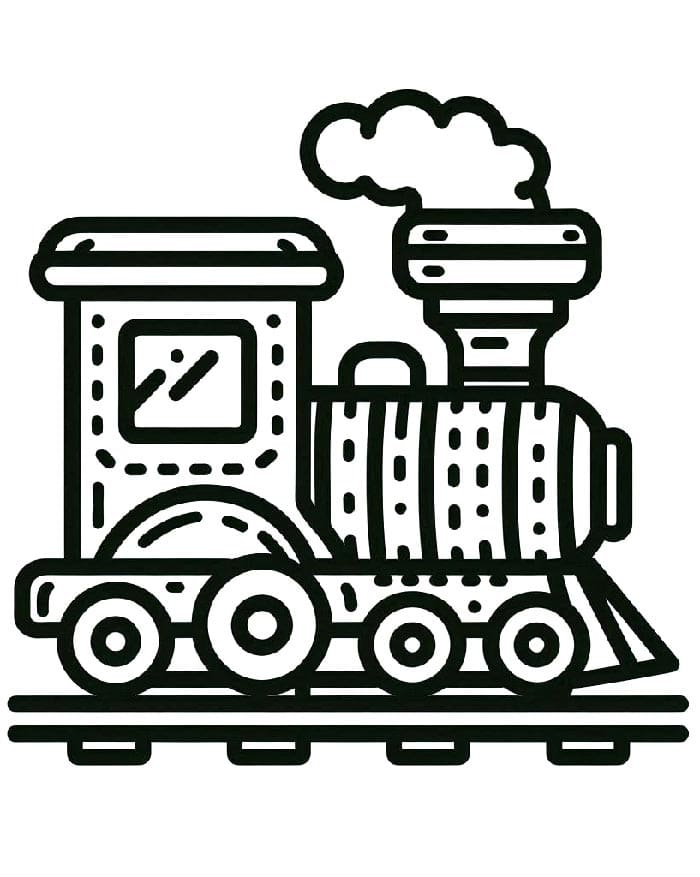 Un Treno da colorare