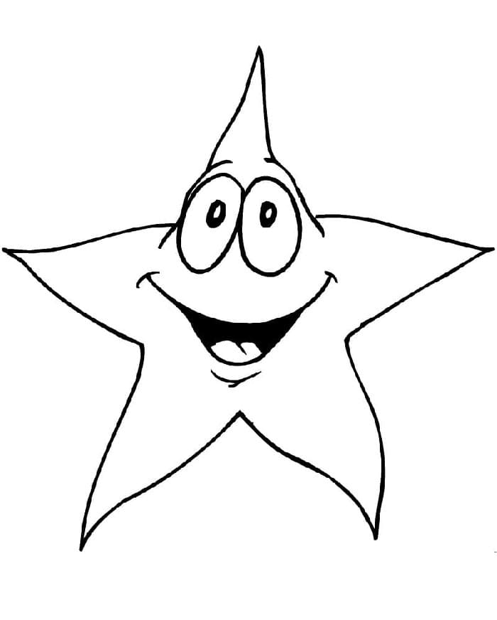 Una Stella da colorare