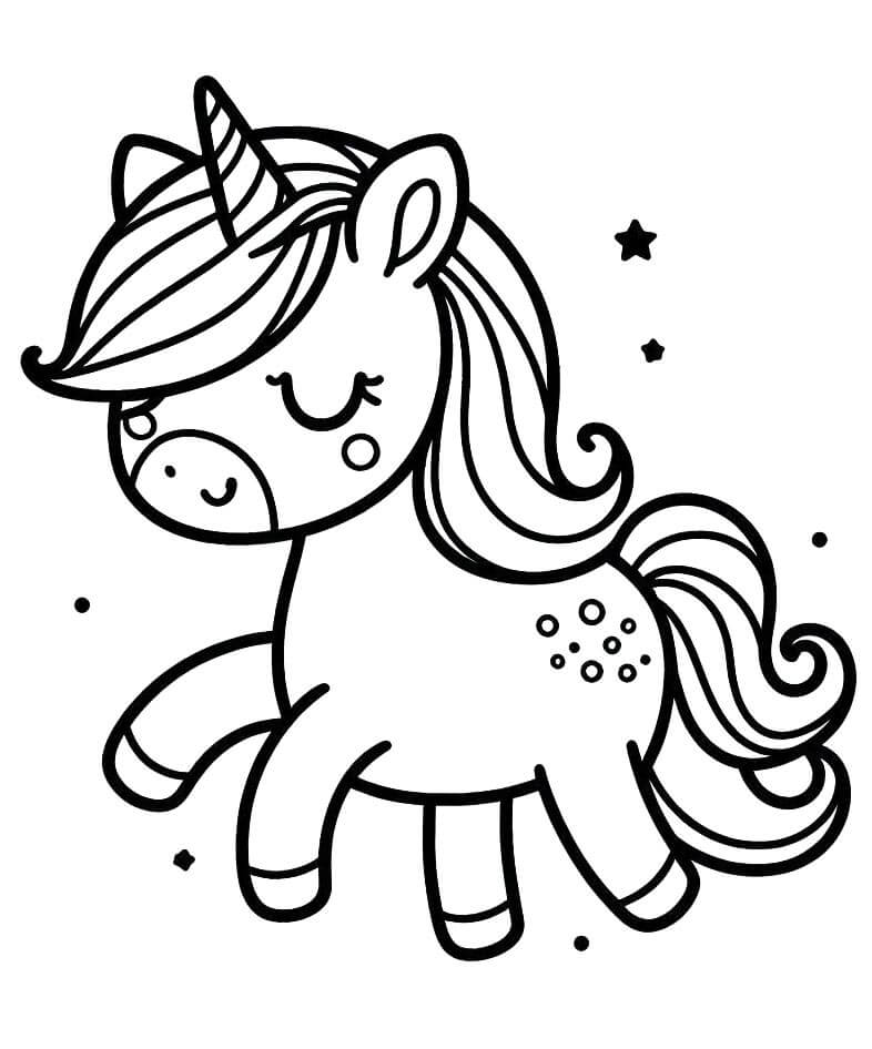Unicorni da colorare