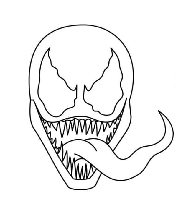 Venom Avengers da colorare